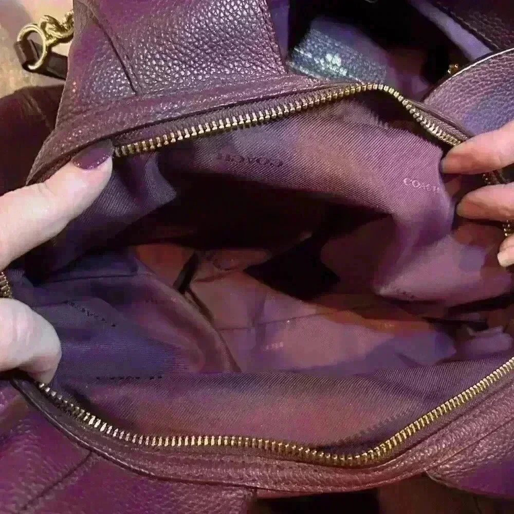 Coach Turnlock Edie Shoulder Bag - Picture 8 of 13